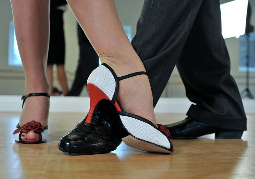 event image:Couple legs dancing tango